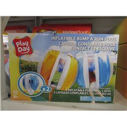 PLAYDAY INFLATABLE BUMP & RUN POD CAPSULES