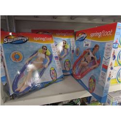 3 ASSORTED SWIMWAYS SPRING FLOATS
