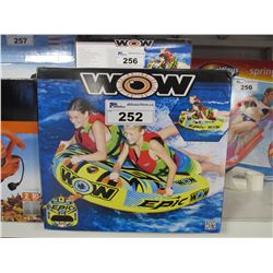 WOW EPIC 1-2 PERSON RIDER DECK TUBE