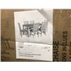 Image 2 : 7 PC. SKEMPTON DINING ROOM TABLE SET (ASSEMBLY REQUIRED)
