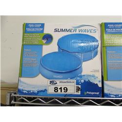 3 SUMMER WAVE POOL COVERS FOR 10-15' POOLS