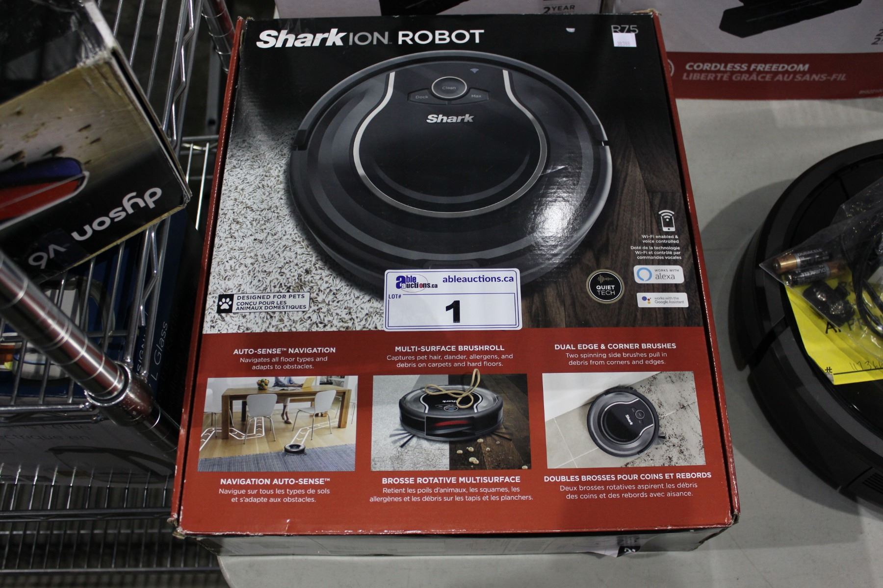 SHARK ION R75 ROBOT VACUUM