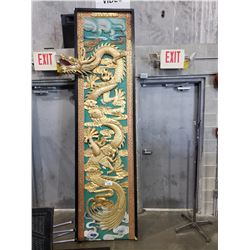 FROM SAN FRANCISCO CHINA TOWN USED IN THE BRUCE LEE MOVIE BIRTH OF A DRAGON 10.5FT X 2 3/4FT