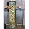 Image 1 : FROM SAN FRANCISCO CHINA TOWN USED IN THE BRUCE LEE MOVIE BIRTH OF A DRAGON 10.5FT X 2 3/4FT