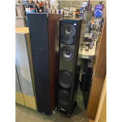 2 ASSORTED POLK AUDIO TOWER SPEAKERS