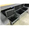 Image 2 : 5 AV TRAVEL CASES BINS NOT INCLUDED