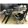 Image 2 : ONYX 5.5' CORNER COMPUTER DESK