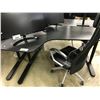 Image 2 : ONYX 5.5' CORNER COMPUTER DESK