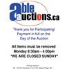 Image 1 : ALL ITEMS MUST BE REMOVED BY MONDAY 4:00PM