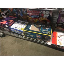 MONSTER JAM SET, PIE FACE CANNON, TABOO GAME, KIDZLABS MONEY SAFE, TELESTRATIONS GAME, NATIONAL