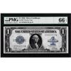 Image 1 : 1923 $1 Silver Certificate Note Fr.239 PMG Gem Uncirculated 66EPQ