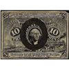 Image 1 : March 3, 1863 Ten Cent 2nd Issue Fractional Currency Note