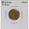 Image 1 : 1909 $2 1/2 Indian Head Quarter Eagle Gold Coin