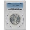 Image 1 : 1943 Walking Liberty Half Dollar Coin PCGS MS64