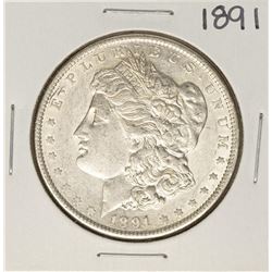 1891 $1 Morgan Silver Dollar Coin