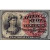 Image 1 : March 3, 1863 Fourth Issue 10 Cents Fractional Currency Note w/ Presentation Signature