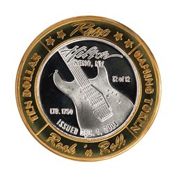 .999 Silver Hilton Reno, Nevada $10 Casino Limited Edition Gaming Token