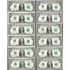 Image 1 : District Set of (12) 1974 $1 Federal Reserve Notes
