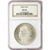 Image 1 : 1880-S $1 Morgan Silver Dollar Coin NGC MS64