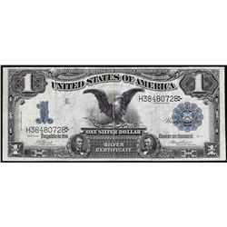 1899 $1 Black Eagle Silver Certificate Note