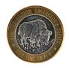 Image 1 : .999 Fine Silver Mystic Lake Casino $10 Limited Edition Gaming Token