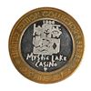 Image 2 : .999 Fine Silver Mystic Lake Casino $10 Limited Edition Gaming Token