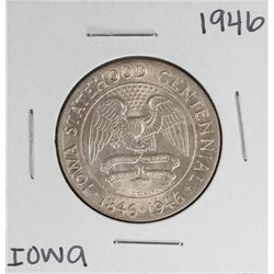 1946 Iowa Centennial Commemorative Half Dollar Coin