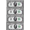 Image 1 : Lot of (4) 1934A $10 Federal Reserve Notes