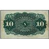 Image 2 : March 3, 1863 10 Cents 4th Issue Fractional Currency Note