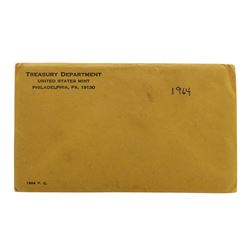 1964 (5) Coin Proof Set In Envelope