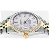 Image 6 : Rolex Mens Two Tone 14K MOP Diamond Datejust Wristwatch With Rolex Box