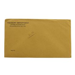 1962 (5) Coin Proof Set In Envelope Unopened