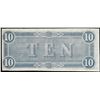 Image 2 : 1864 $10 Confederate States of America Note