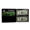 Image 1 : Evolutions Set - Matching Serial Number 2003 $2 Federal Reserve Notes Minneapolis