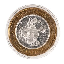 .999 Fine Silver St. Croix Casino $10 Limited Edition Gaming Token