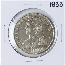 1833 Capped Bust Half Dollar Coin