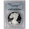 Image 1 : 2008-W $1 Proof American Silver Eagle Coin PCGS PR70DCAM