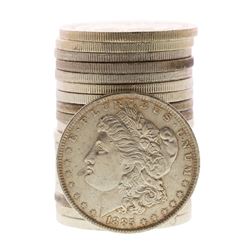 Roll of (20) Brilliant Uncirculated 1885-O $1 Morgan Silver Dollar Coins