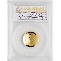 2014-W $5 Proof Baseball Hall of Fame Gold Coin PCGS PR70DCAM Dennis Eckersley