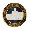 Image 1 : .999 Silver Silver Smith Casino Resort Wendover, NV $10 Limited Edition Gaming Token