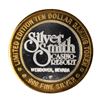 Image 2 : .999 Silver Silver Smith Casino Resort Wendover, NV $10 Limited Edition Gaming Token