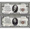 Image 1 : Set of 1929 $10/$20 NB of Pittsburgh, PA CH# 685 National Currency Notes