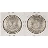 Image 2 : Lot of (2) 1900 $1 Morgan Silver Dollar Coins
