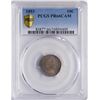 Image 2 : 1893 Proof Barber Dime Coin PCGS PR66CAM Amazing Toning