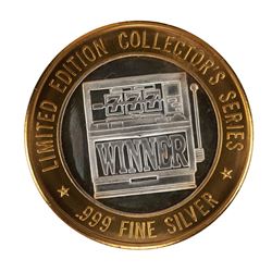 .999 Fine Silver Mystic Lake Casino $10 Limited Edition Gaming Token
