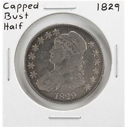 1829 Capped Bust Half Dollar Coin