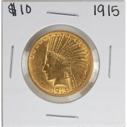 1915 $10 Indian Head Eagle Gold Coin