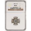 Image 1 : 1908 Barber Dime Coin NGC MS62