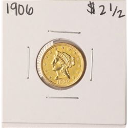 1906 $2 1/2 Liberty Head Quarter Eagle Gold Coin - Soldered