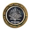 Image 2 : .999 Fine Silver Eldorado Reno, Nevada $10 Limited Edition Gaming Token